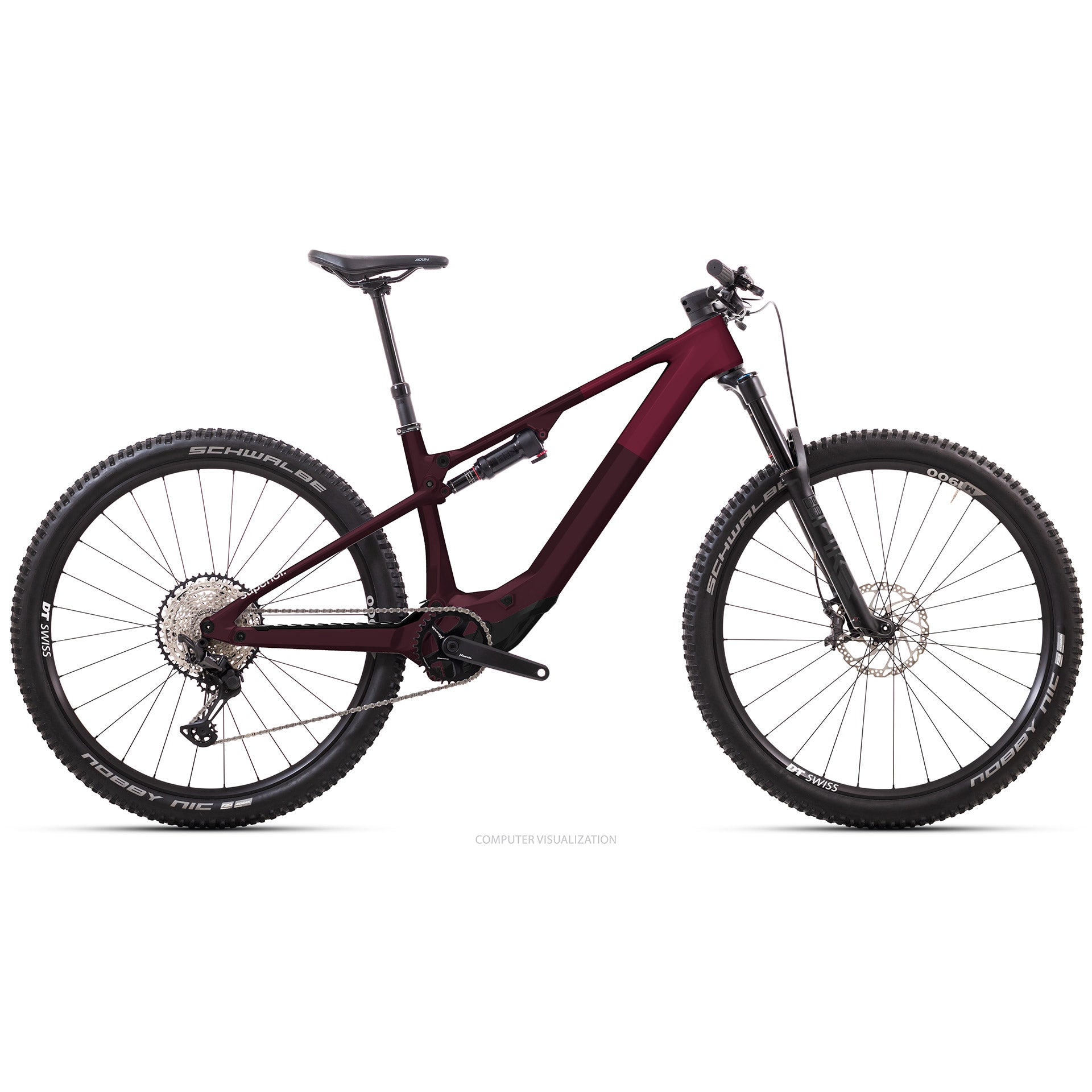 Superior - Superior ixf 9.8 29x17.5"(m) matte berry carbon