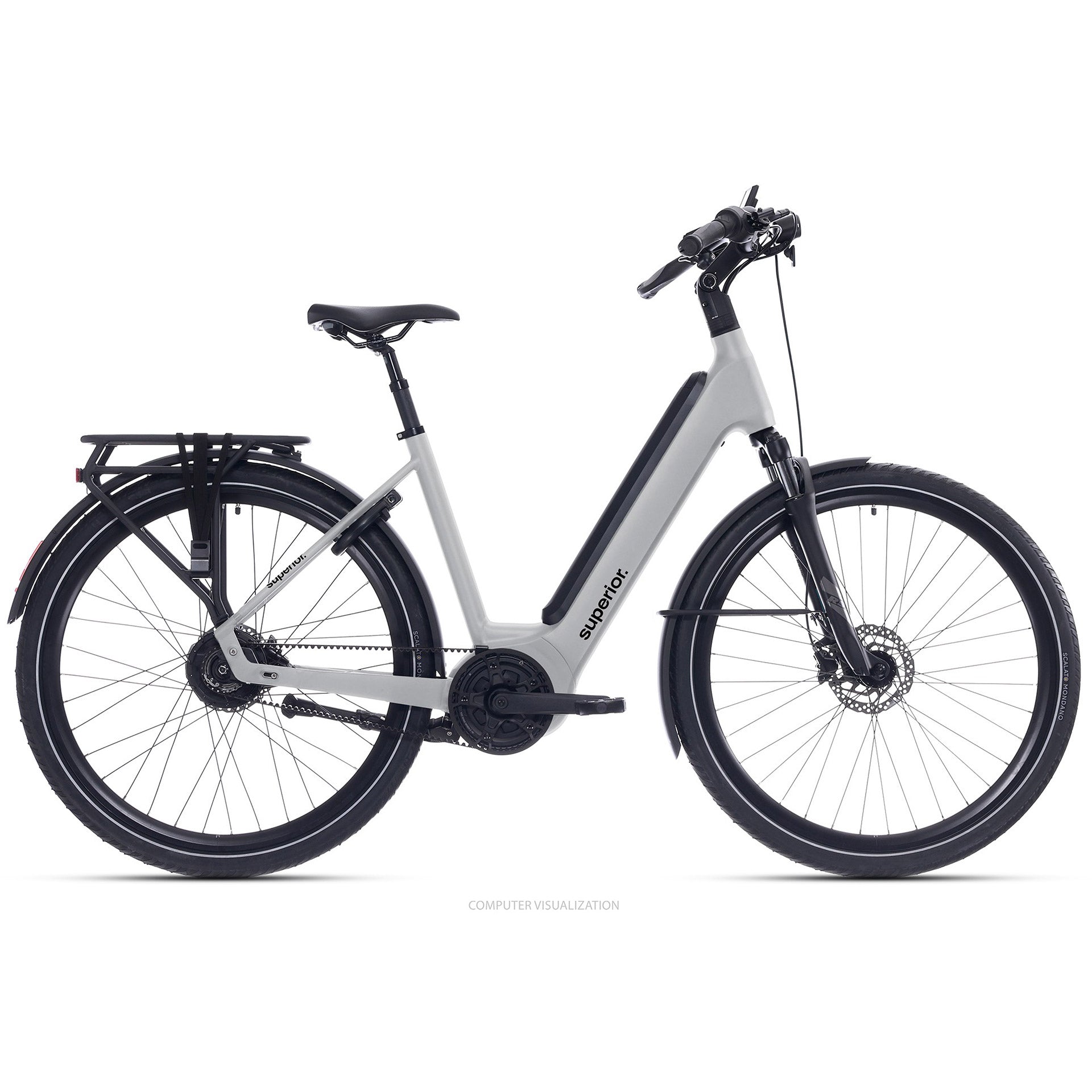 Superior - Superior eway 6.5 58cm (xl) gloss grey mik