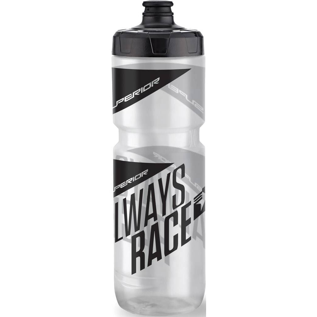 Superior - Superior bidon 750ml zwart/grijs