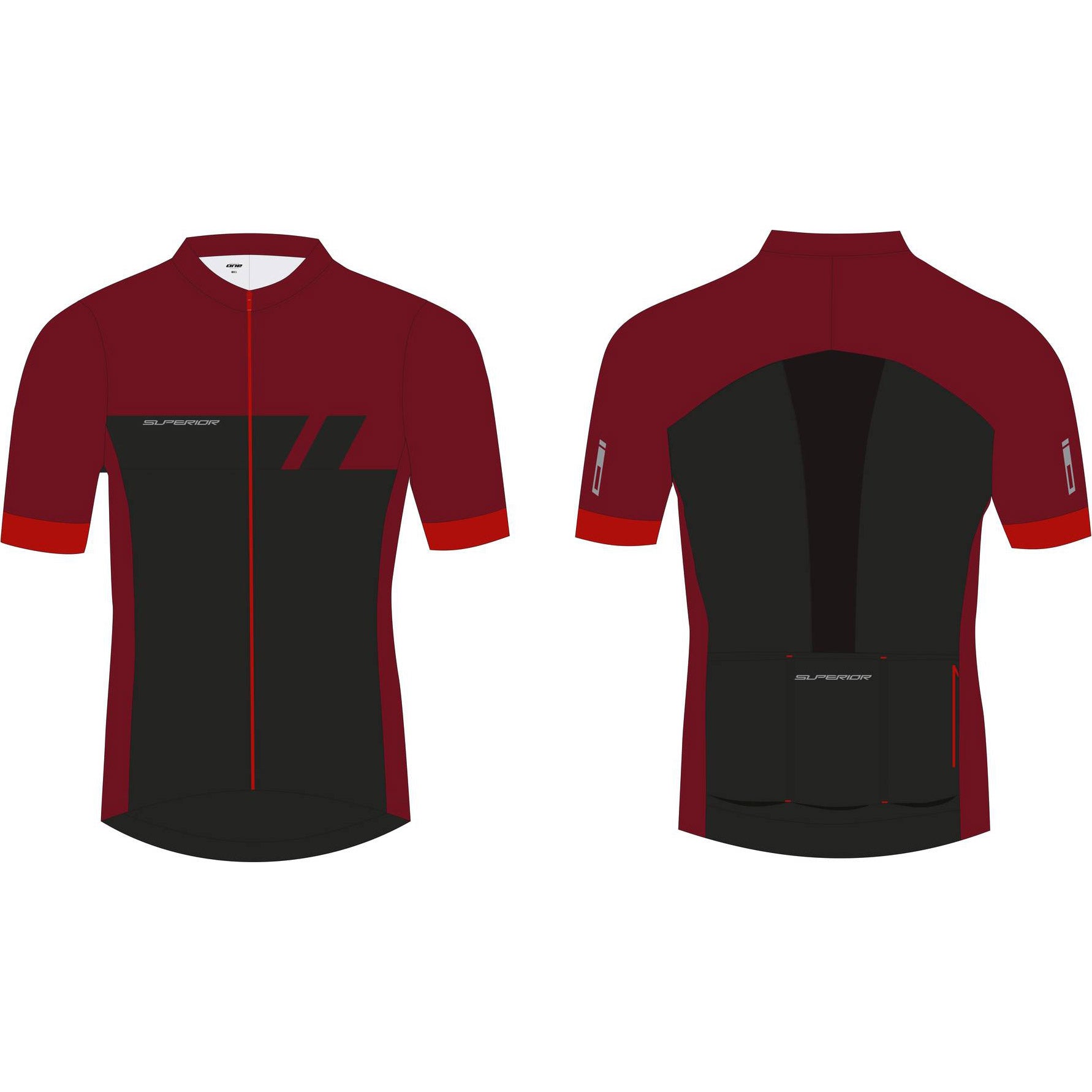 Superior - Superior mtb jersey m tibetan red