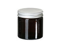 Fair squared glazen potje met deksel - leeg - 60 ml