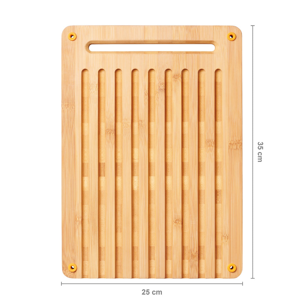 Fiskars Functional Form Bamboe broodsnijplank