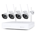 Foscam FN8108W-B4-1T, 2K 3MP 8-kanaals WiFi beveiligingss