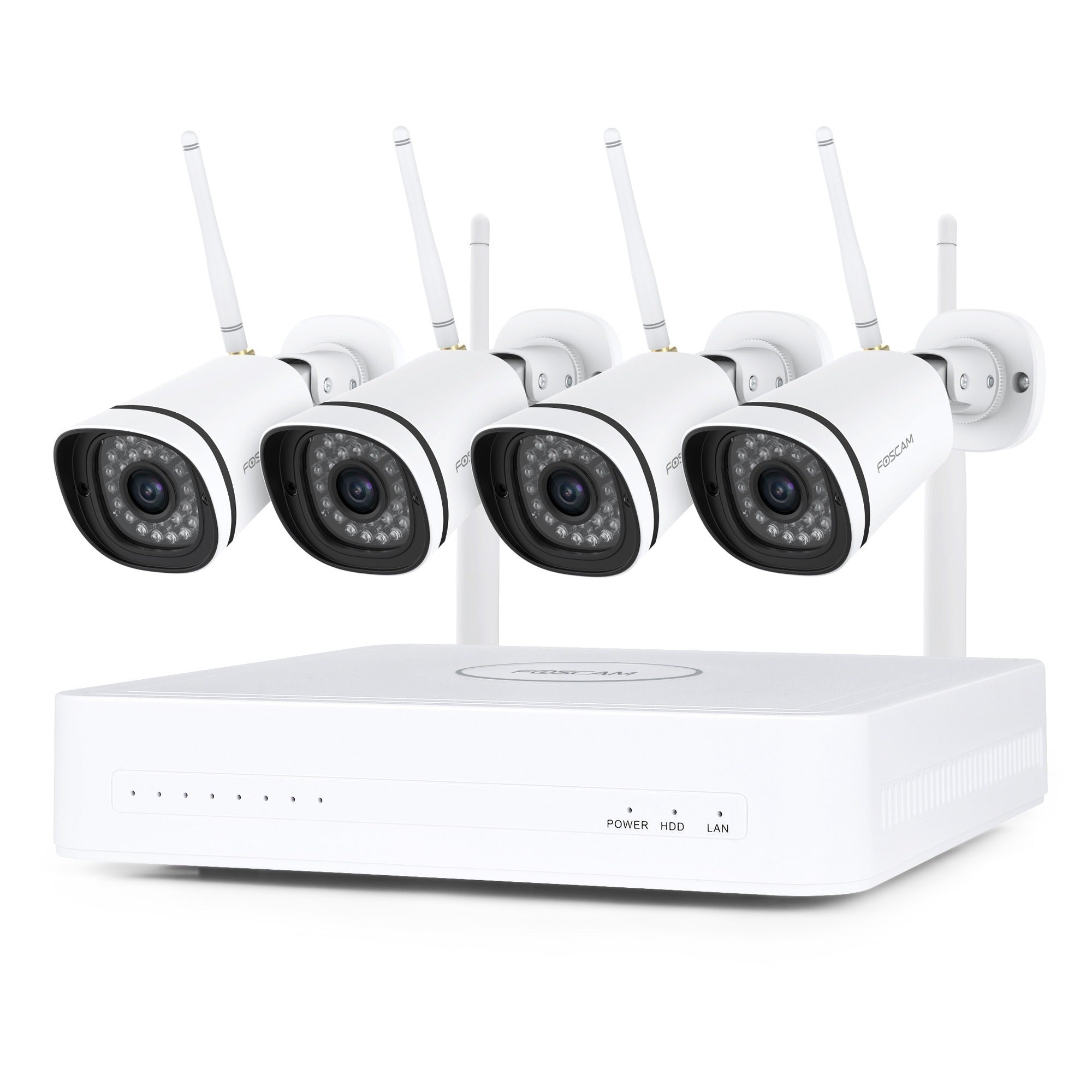 Foscam FN8108W-B4-1T, 2K 3MP 8-kanaals WiFi beveiligingss