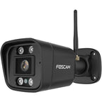 Foscam v5p, 3k 5mp dual-band wifi camera met geluid- en lichtalarm (zwart)