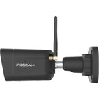 Foscam v5p, 3k 5mp dual-band wifi camera met geluid- en lichtalarm (zwart)