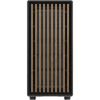 Fractal design north midi tower behuizing (wit houtkleur | 2x usb-a | 1x usb-c | tempered glass)