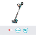 Gardena accu-multireiniger aquabrush patio 03 18v p4a set vloerreiniger (grijs turquoise, 14841-20)