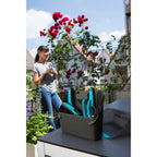 Gardena city gardening balkon box tuinset (turquoise zwart, 8970-20)