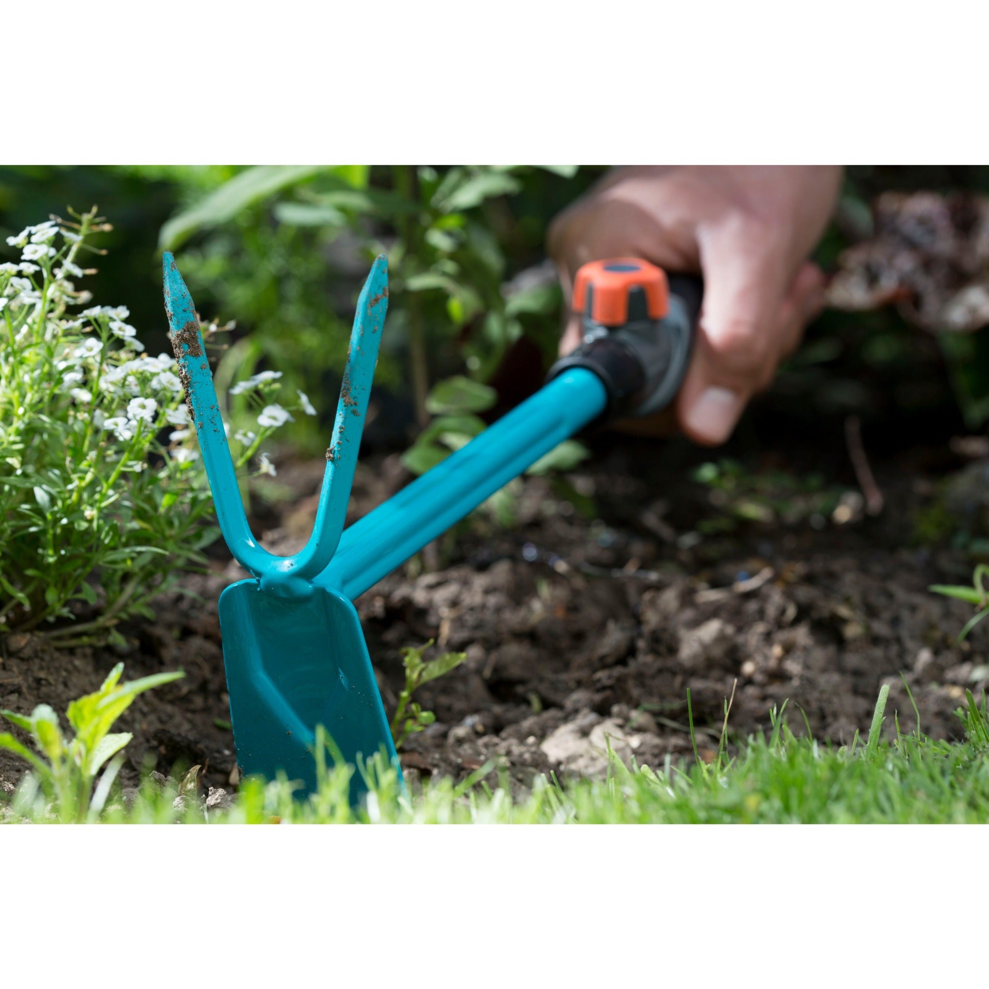 Gardena combisystem handhark rechtvormig 2-tands - 8913-20 - 8913-20
