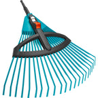 Gardena combisystem kunststof verstelbare bladhark (turquoise, 3099-20)