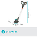 Gardena comfortcut 23 18v p4a solo grastrimmer (grijs oranje, 14701-55, accu niet inbegrepen)