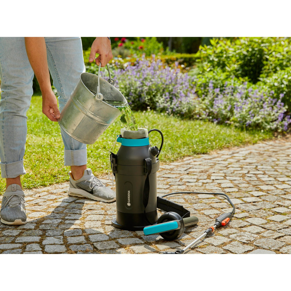 Gardena drukspuit 5 l plus (grijs turquoise, 11138-20)