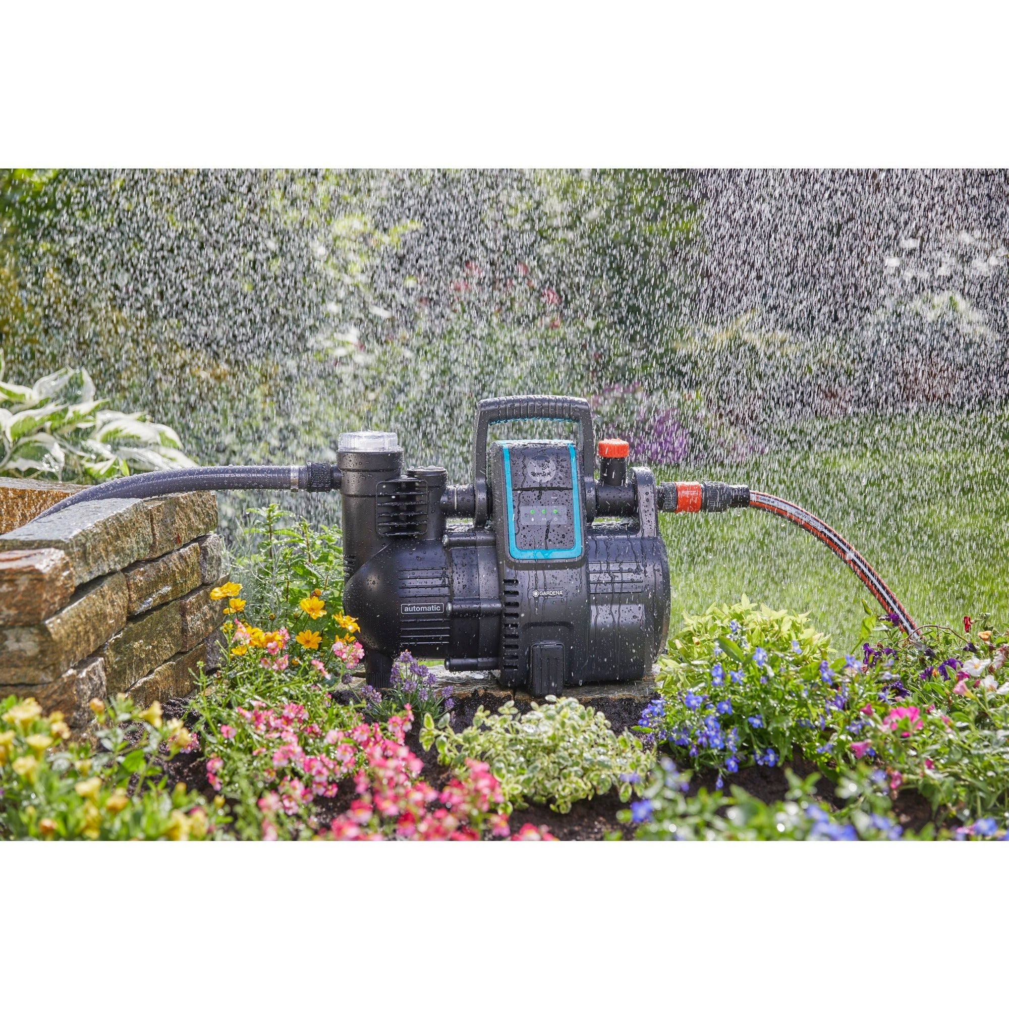 Gardena smart drukopvoerpomp 5000 5e set (zwart, 19106-20)