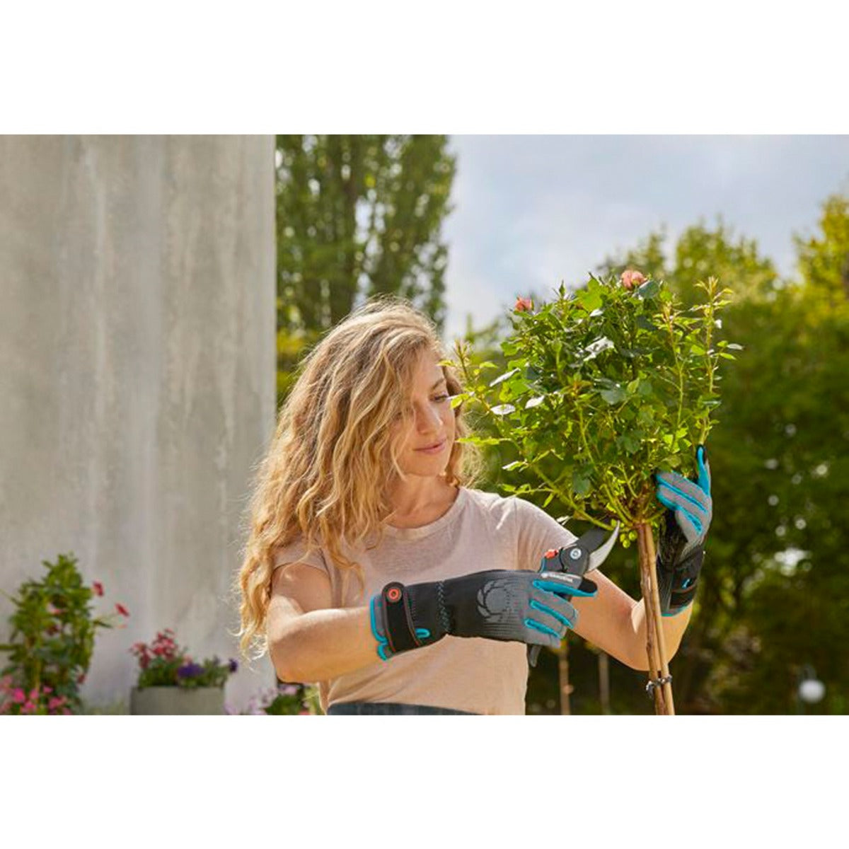 Gardena snoei- en rozenhandschoen m (maat 8)