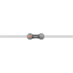 Gardena verbindingsstuk 25 mm (grijs zwart, 2775-20)