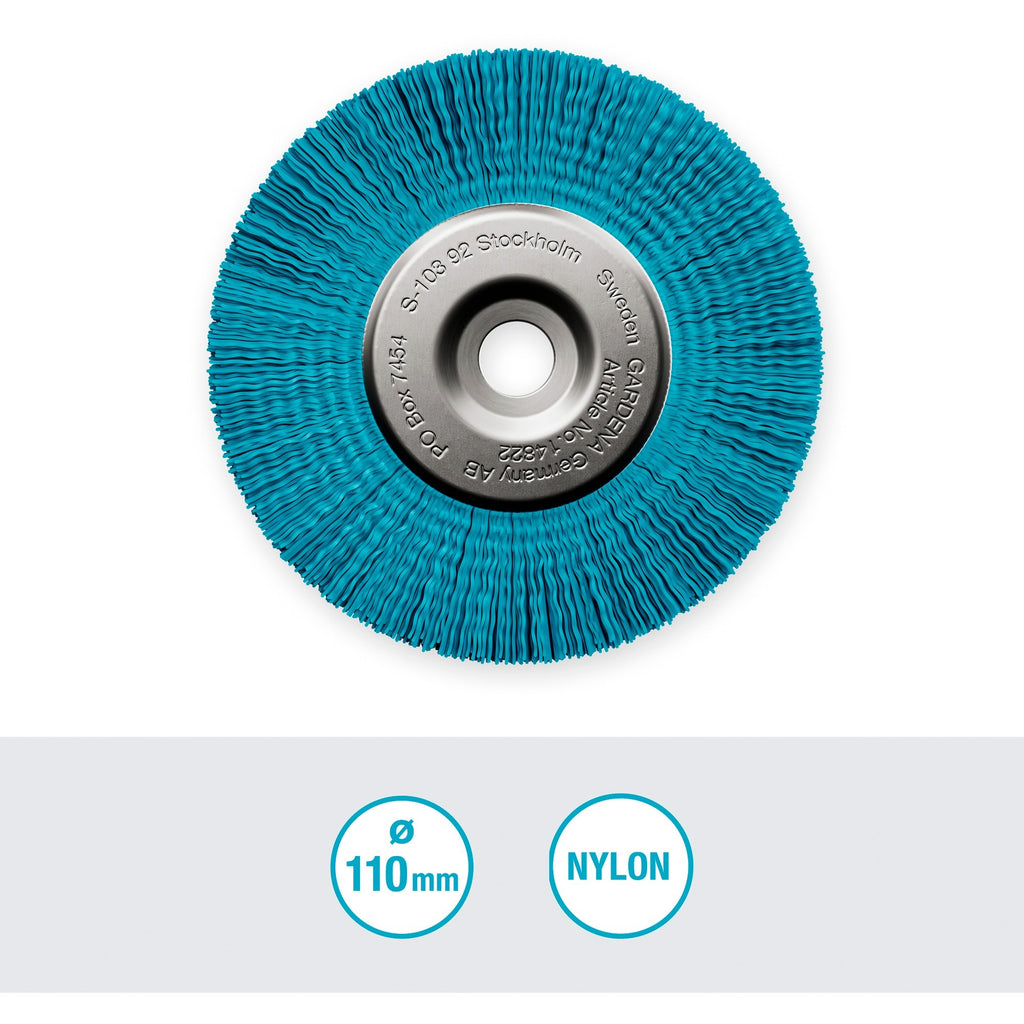 Gardena voegenborstel van nylon borstel (voor easyweed 1800, voor krasgevoelige oppervlakken)