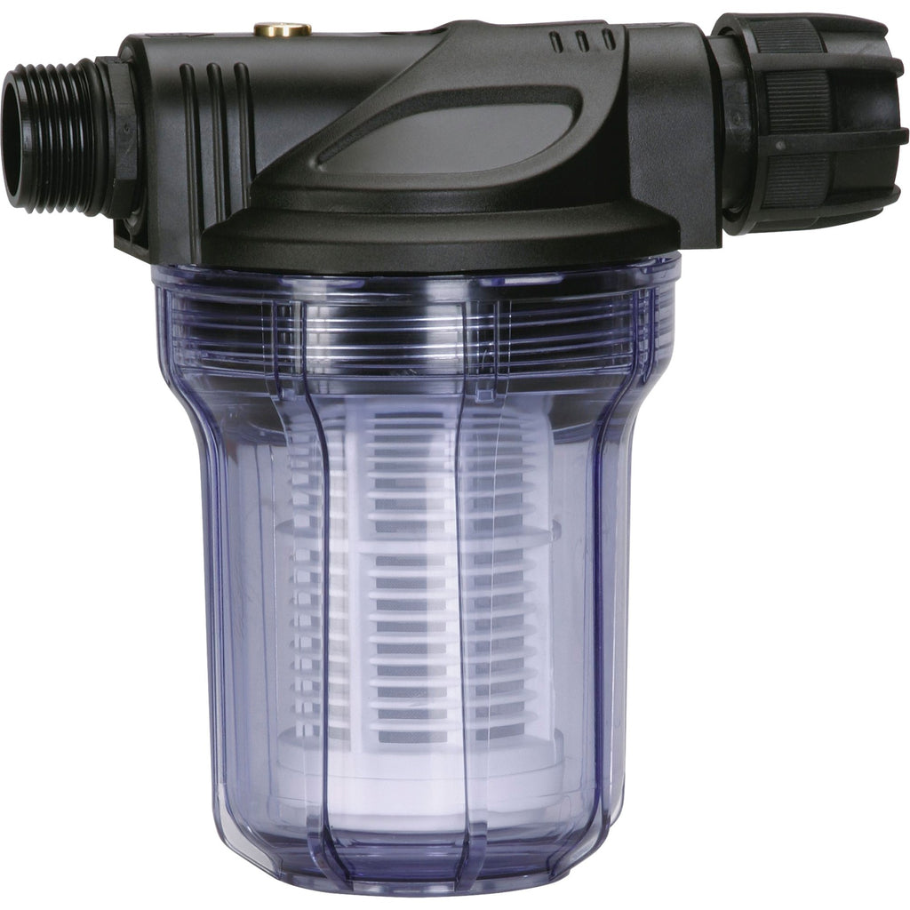 Gardena voorzetfilter voor pompen met max. waterdoorvoer van 3000 l u (zwart transparant, 1731-20)