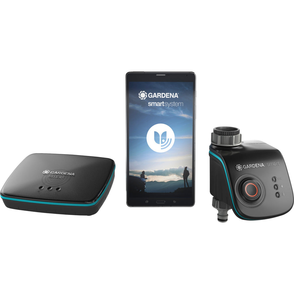 Gardena smart water control set besproeiingscomputer (grijs turquoise, 19103-20)
