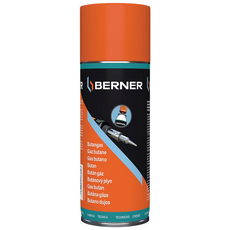 Berner 414186 Bus Navulgas voor Aansteker gasbrander Blue-Fire