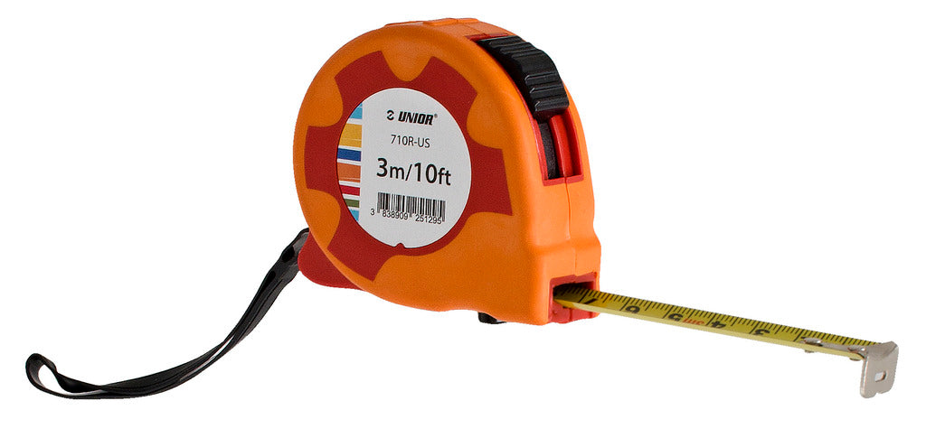 Unior - Unior rolbandmaat 710r-us 3m/10ft