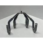 Takel co ophanghaken met beschermingsrubber rvs (2st)