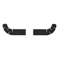 Ergon - Ergon bt orthocell top pad set gel voor stuurlint