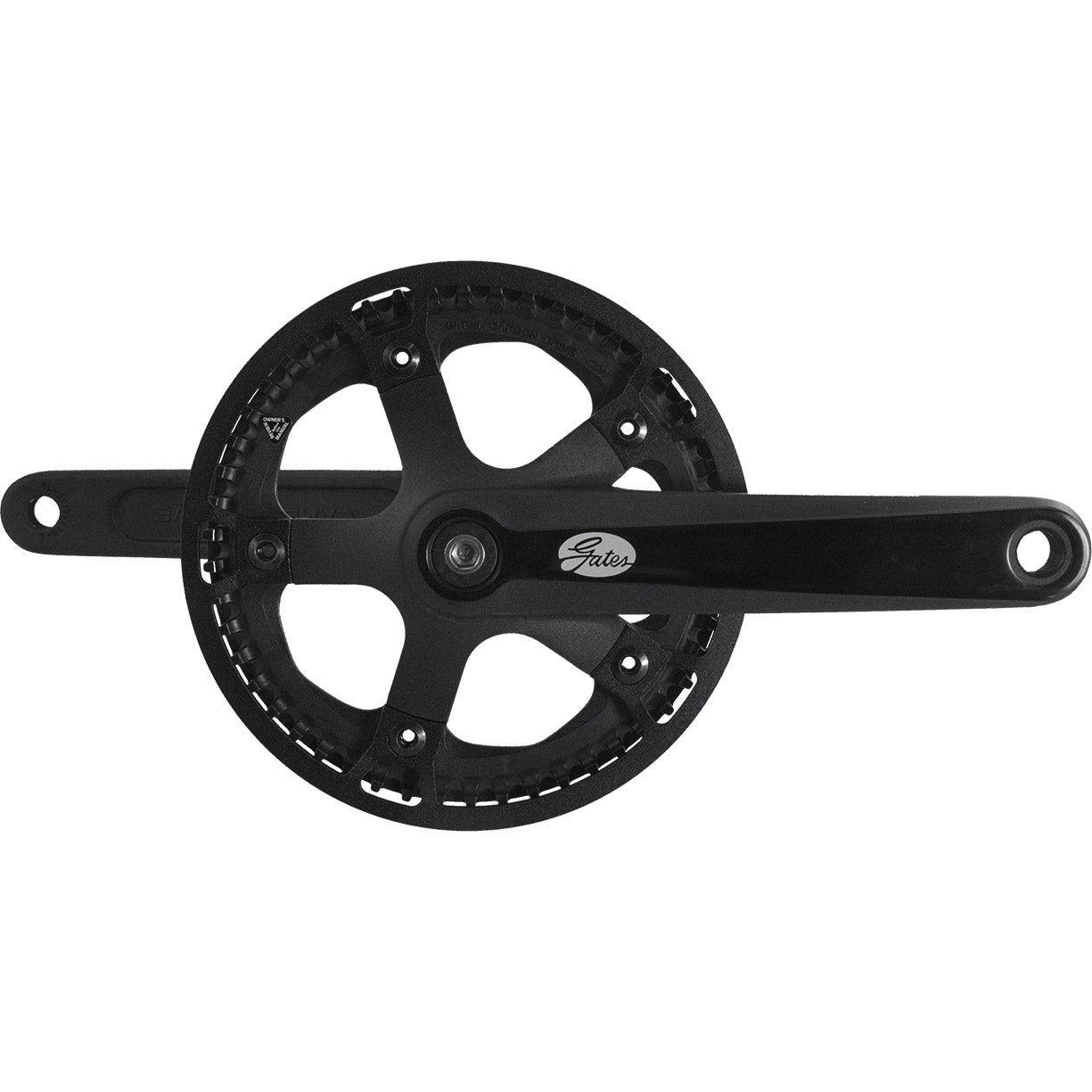Gates - Gates crankstel cdn s250 50t 175mm metalen beschermrand zw.