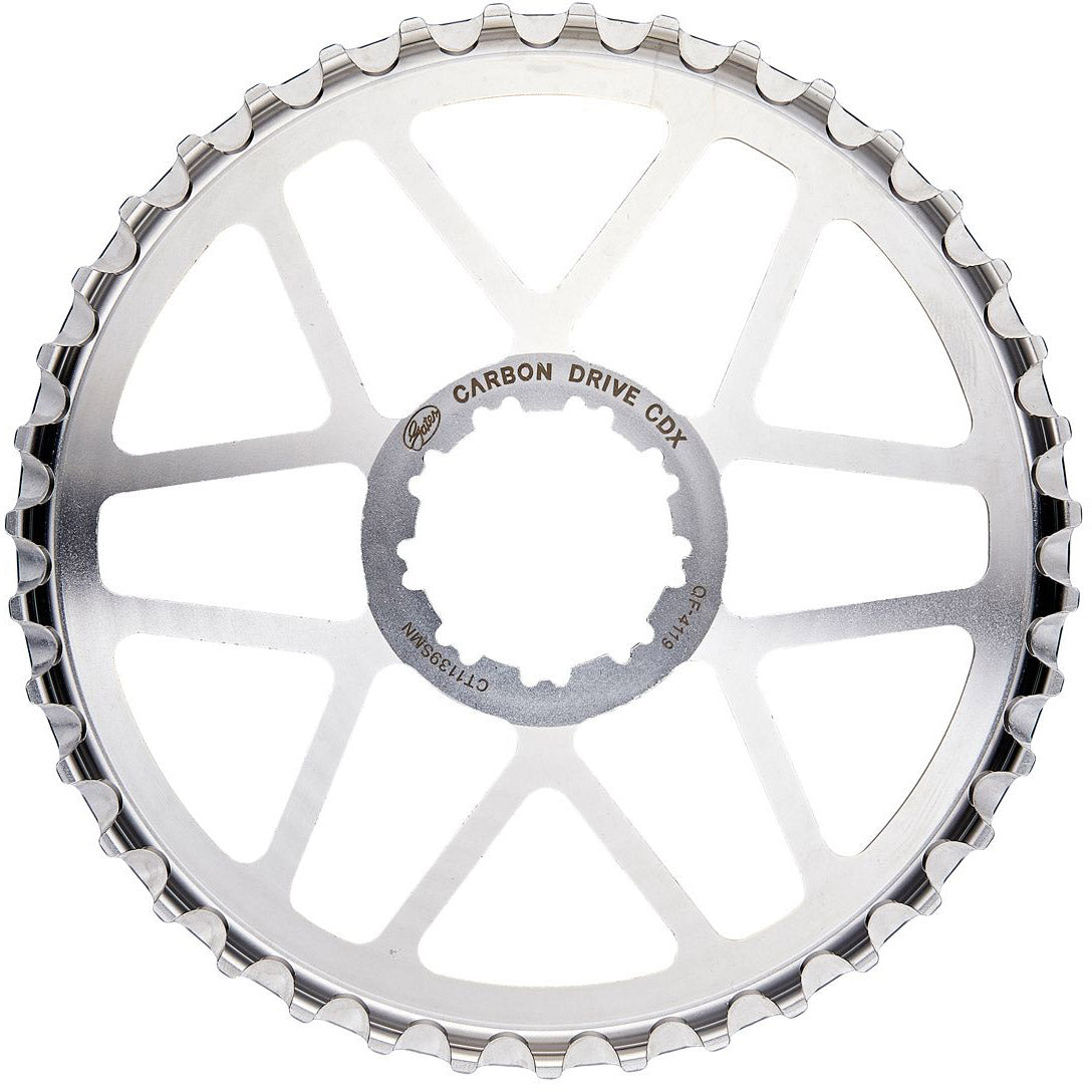 Gates - Gates sprocket cdx 39t fin line 9-spline sh. freewh. hub