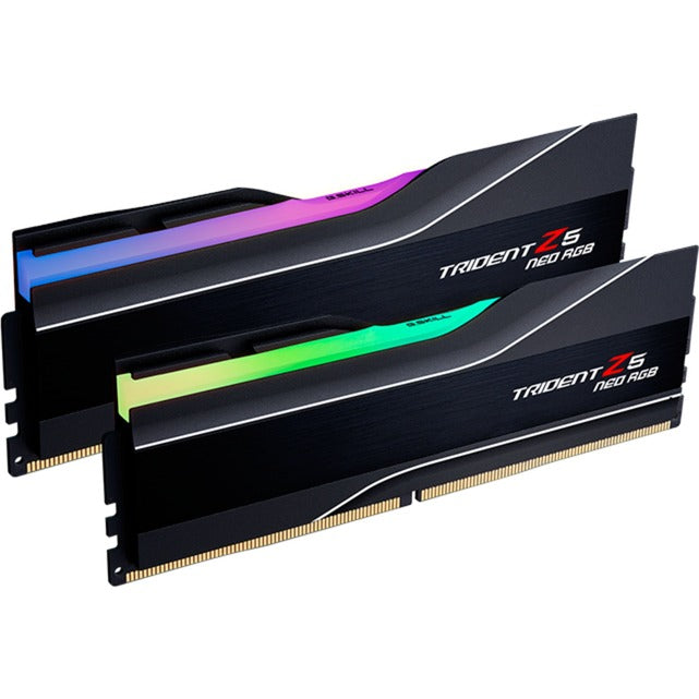 G.skill 32 gb ddr5-6000 kit werkgeheugen (zwart, f5-6000j3636f16gx2-tz5nr, trident z neo rgb, expo)