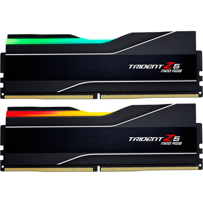 G.skill 32 gb ddr5-6000 kit werkgeheugen (zwart, f5-6000j3636f16gx2-tz5nr, trident z neo rgb, expo)
