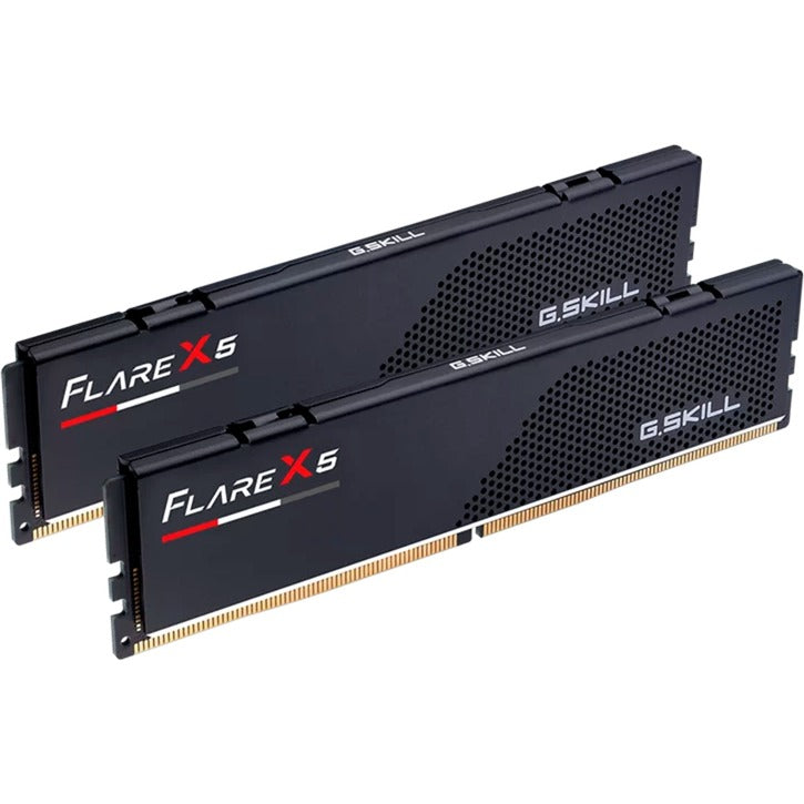 G.skill 32 gb ddr5-6000 (2x 16 gb) kit werkgeheugen (zwart, f5-6000j3038f16gx2-fx5, flare x5, expo)