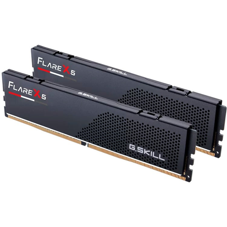 G.skill 32 gb ddr5-6000 (2x 16 gb) kit werkgeheugen (zwart, f5-6000j3038f16gx2-fx5, flare x5, expo)
