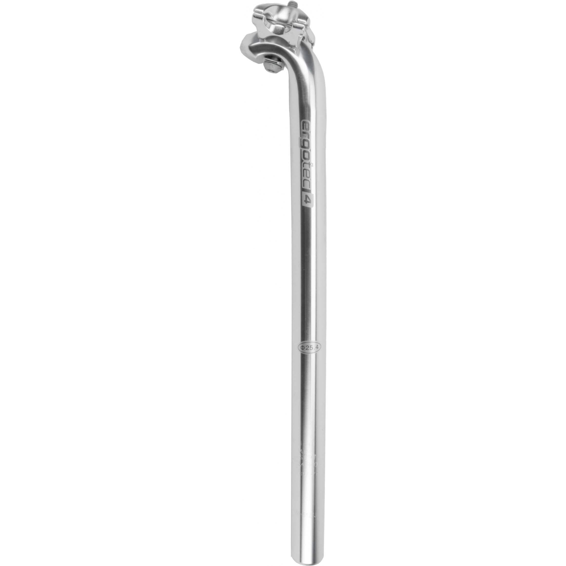 Ergotec tige de selle Crochet 25,4 x 400 déport 25 mm aluminium