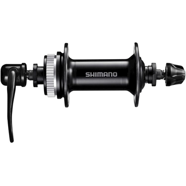 Shimano - voornaaf hb-qc300 100/36 centerlock zwart