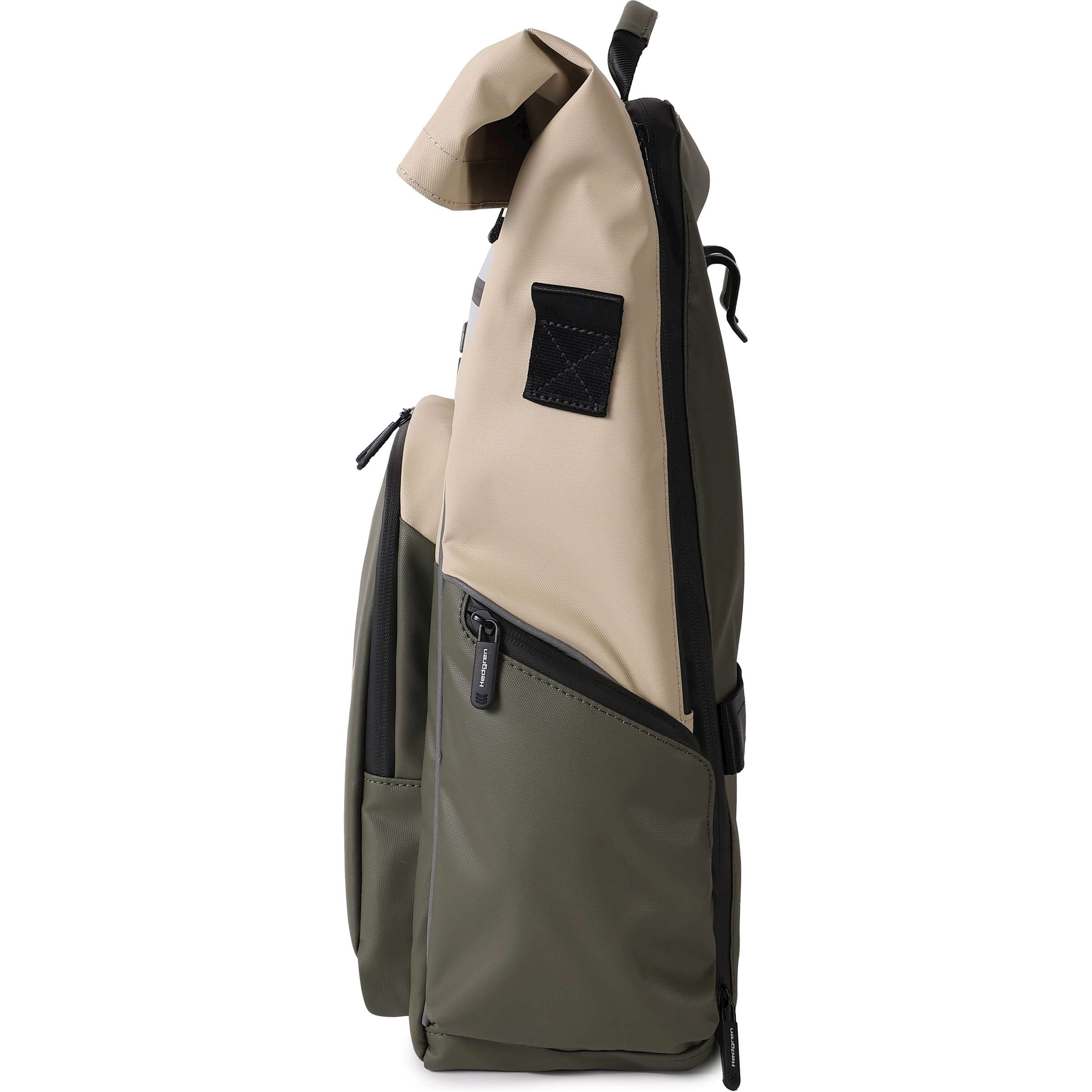Hedgren commute bike hub rugtas 23,9l beige olive