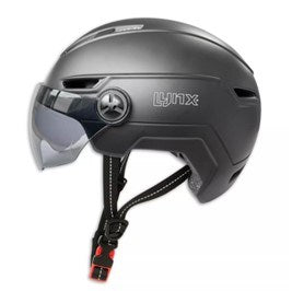VisGoud Pro casque de vélo noir taille 55-58 cm (S/M)