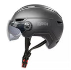 VisGoud Pro casque de vélo noir taille 55-58 cm (S/M)