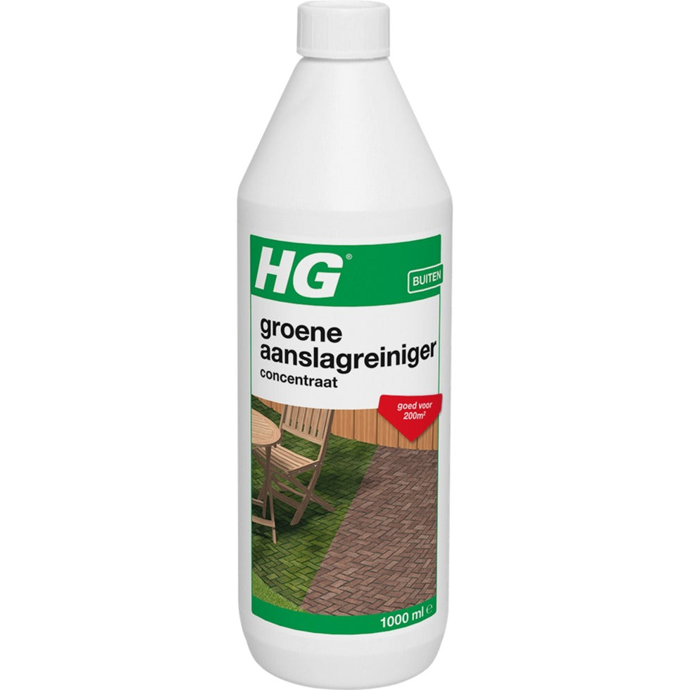 Hg groene aanslagreiniger 1 liter