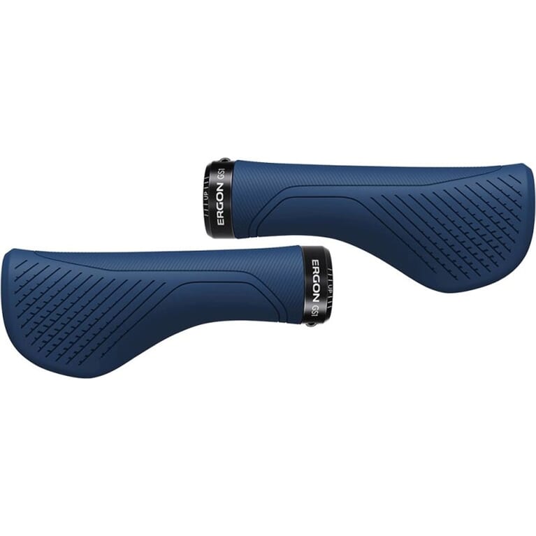 Poignées Ergon GS1-L Evo nightride bleu