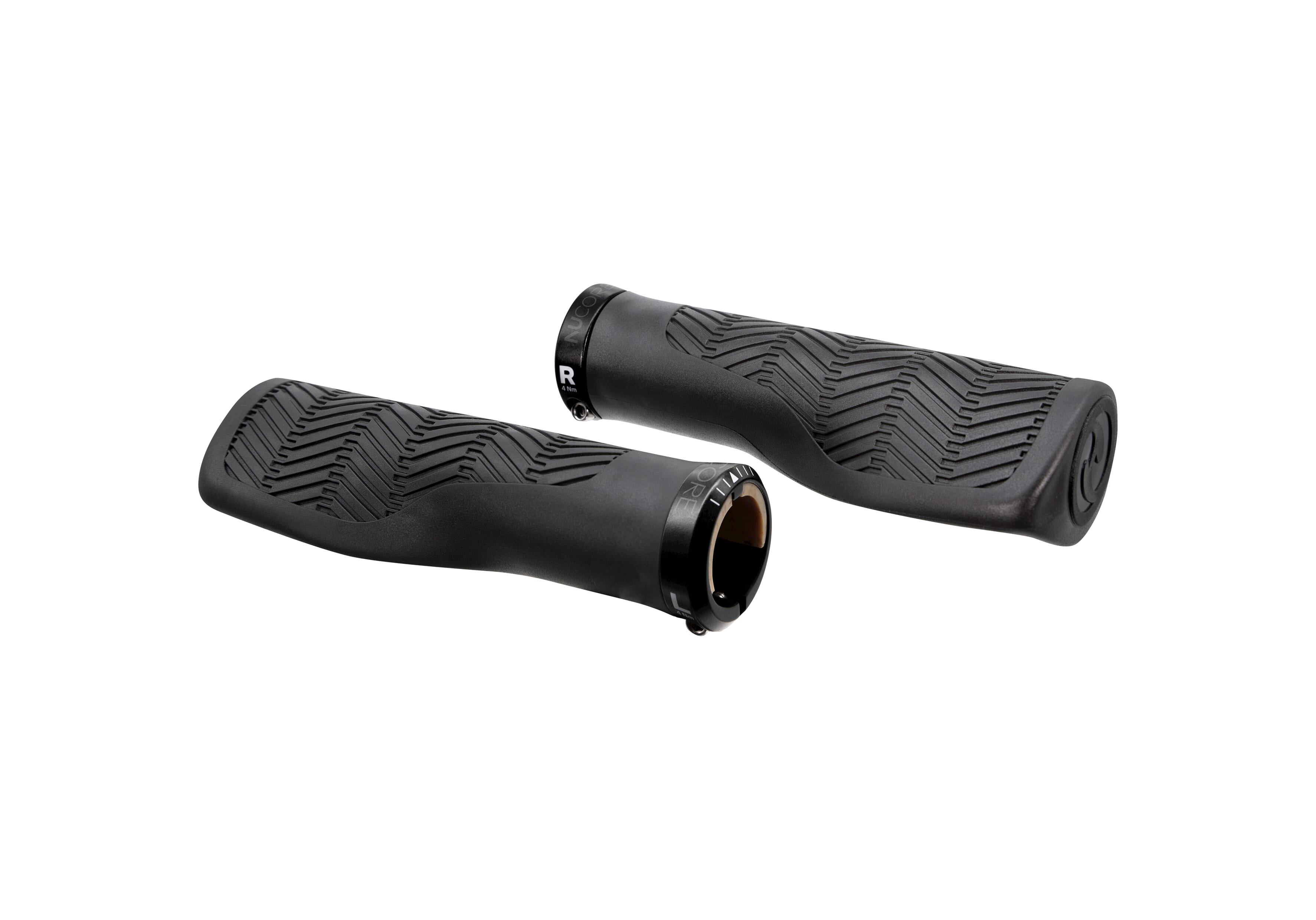 Herrmans handvatten nucore grip tour wave 130mm zwart