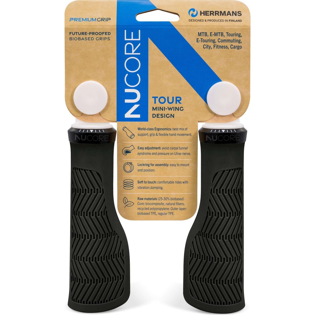 Herrmans handvatset nucore tour wave 130 130mm zwart