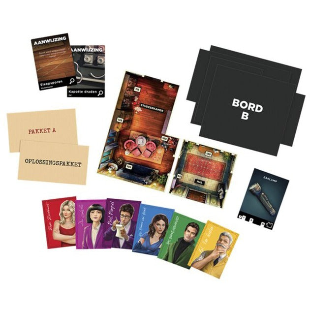 Hasbro cluedo verraad in slot swaenesteyn