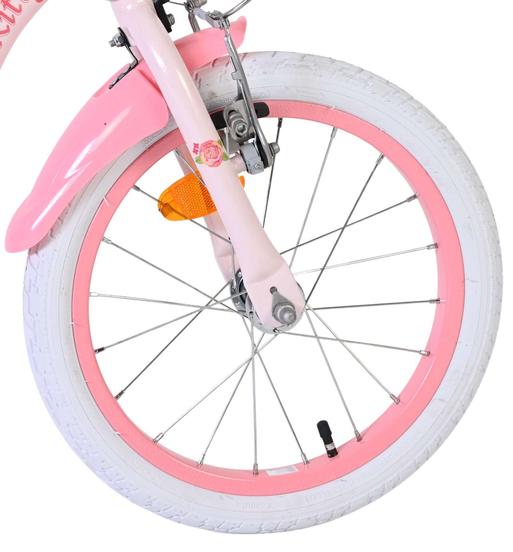 Volare - Hello kitty kinderfiets - meisjes - 16 inch - roze - twee handremmen