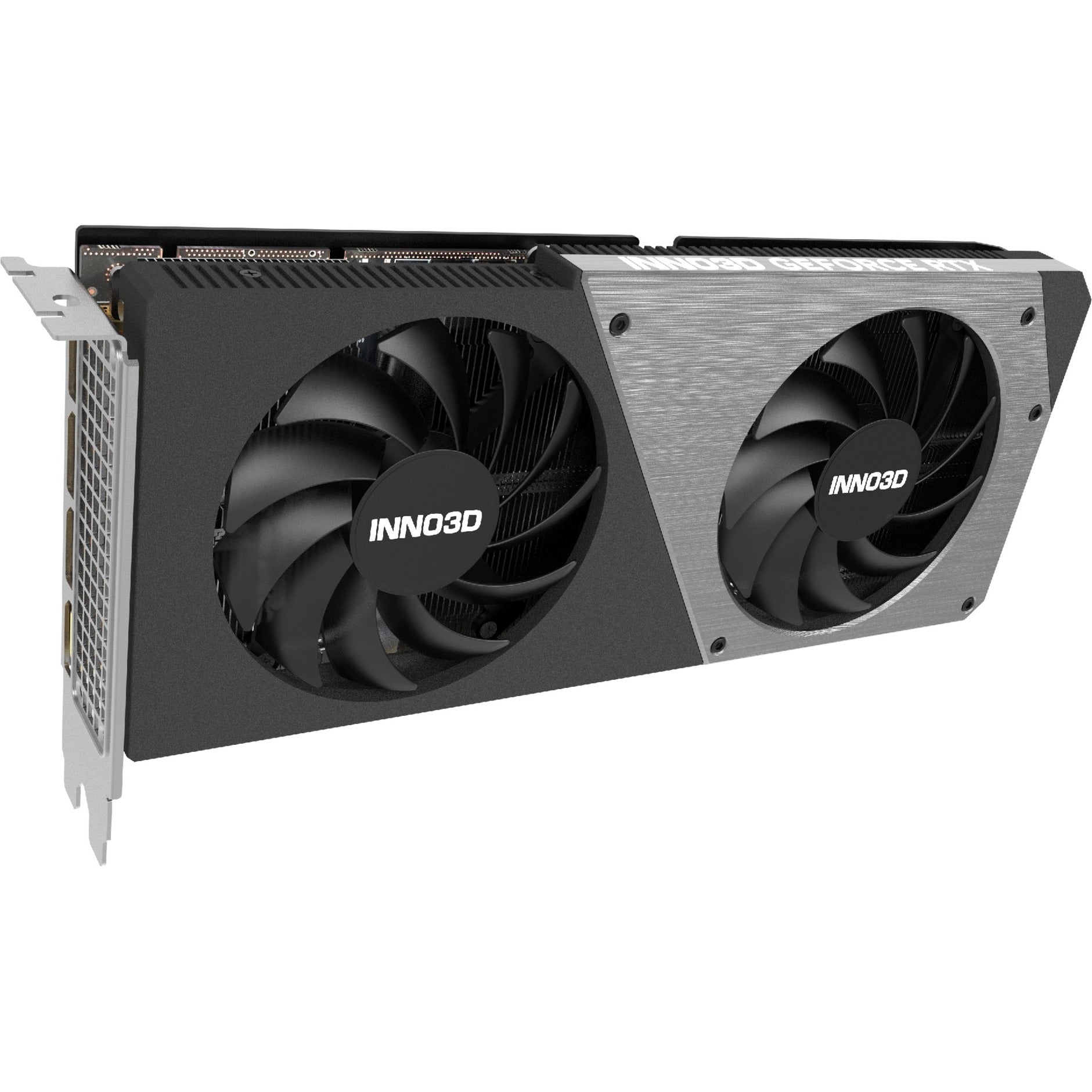 Inno3d inno3d n406t2-16d6-178055n geforce rtx 4060 ti twin x2, 16gb gddr6, 128-bit, 2535, 18gbps, 3xdp+hdmi