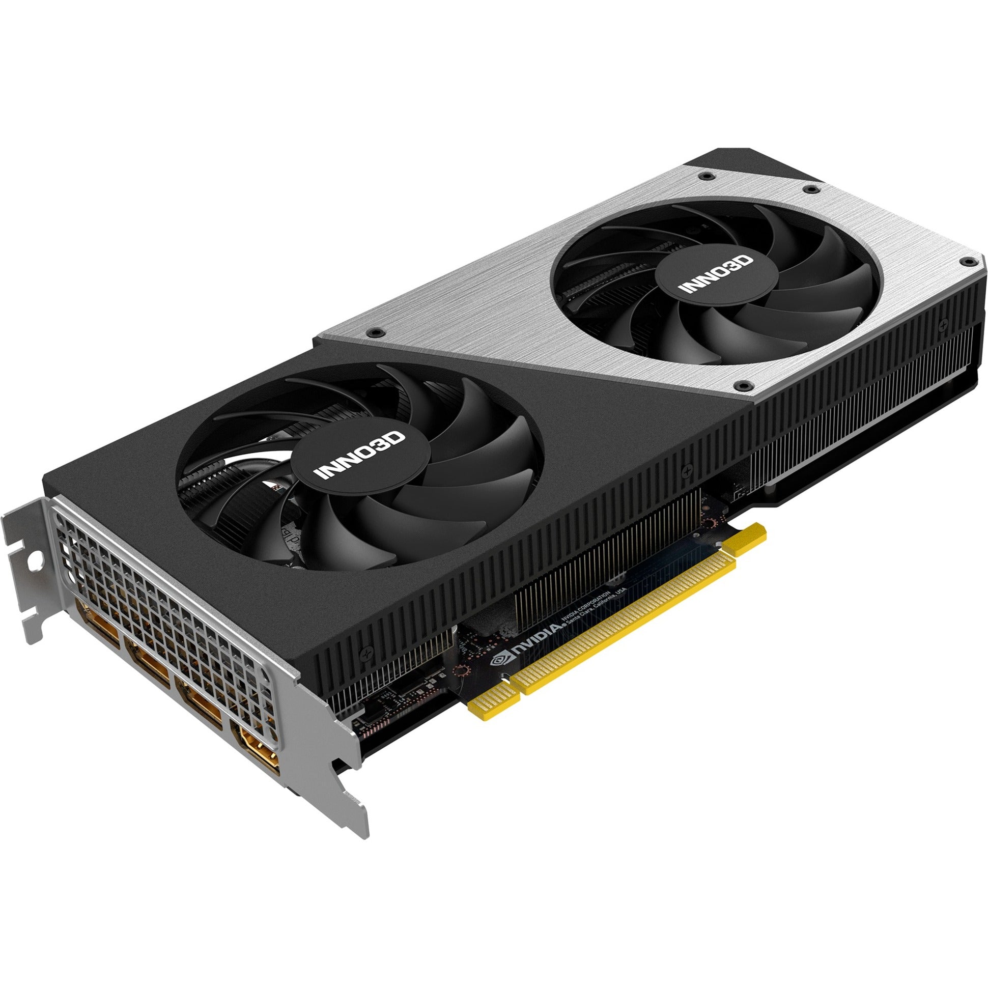 Inno3d n406t2-08d6-171153n geforce rtx 4060 ti twin x2, 8gb gddr6, 128-bit, 2535, 18gbps, 3xdp+hdmi