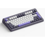 Iqunix og80 lavandin wireless mechanical keyboard, gaming toetsenbord (lavendel, us lay-out, cherry mx brown, 80% (tkl), hot-swappable, pbt, 2.4ghz | bluetooth 5.1 | usb-c)
