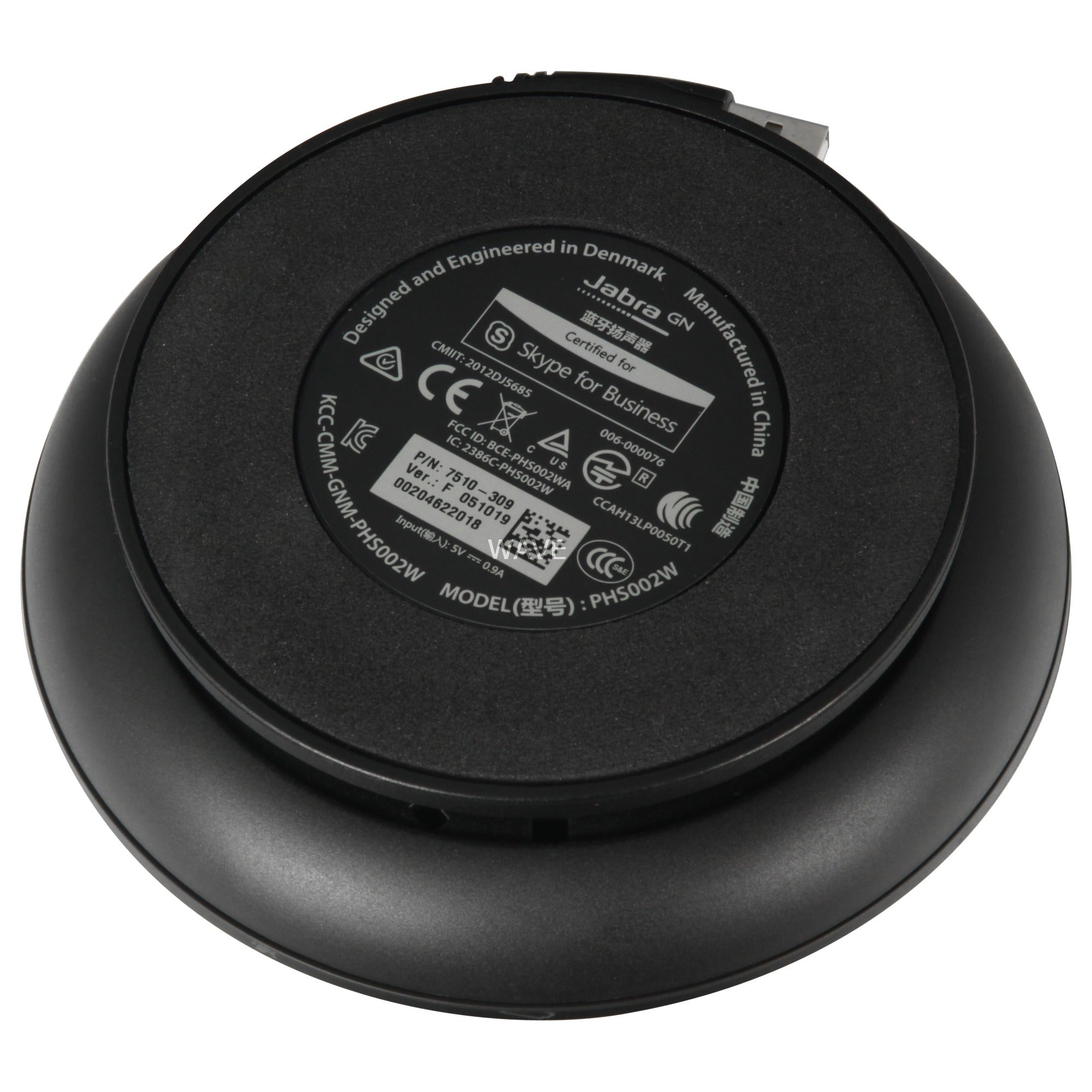 Jabra speak 510+ ms luidspreker (zwart, bluetooth 3.0, usb 2.0)