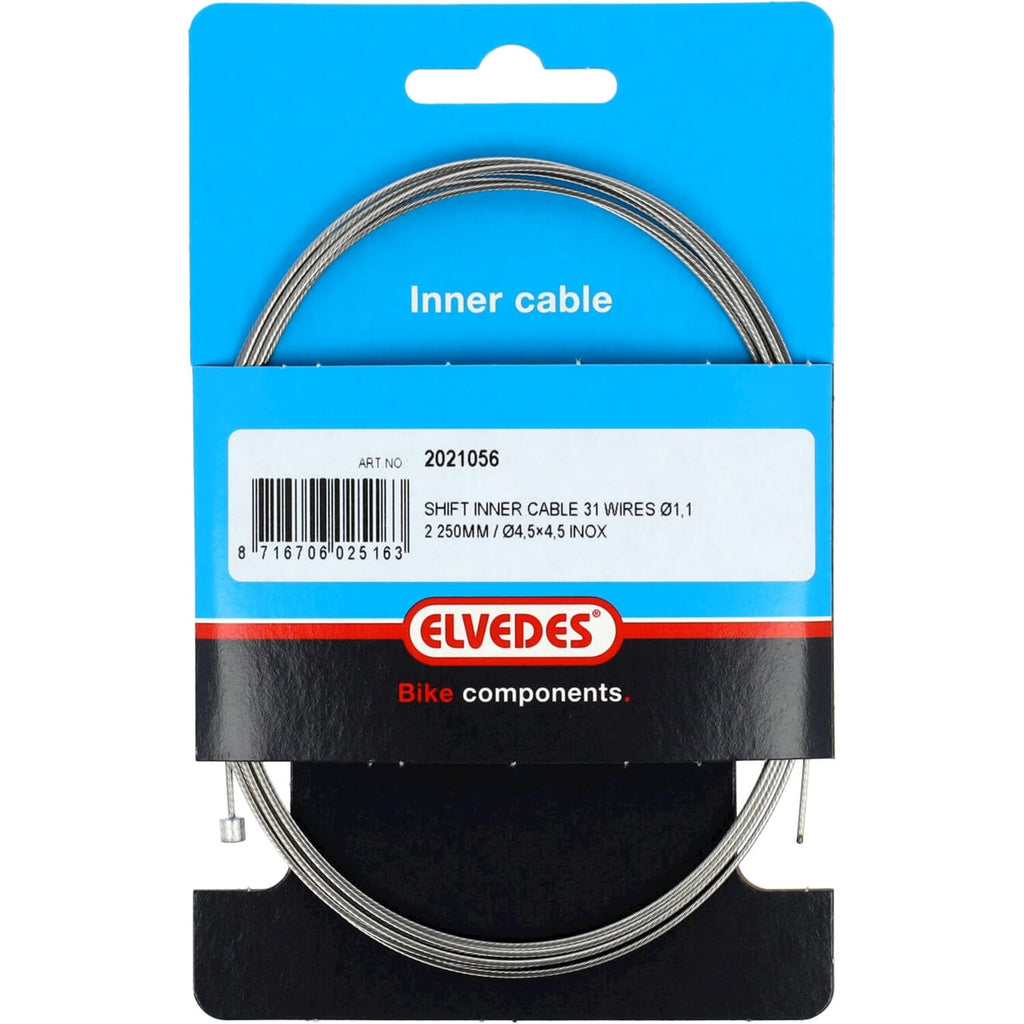 Elvedes interrupteur insert 2250mm acier inoxydable Slick N-nipple 2021056