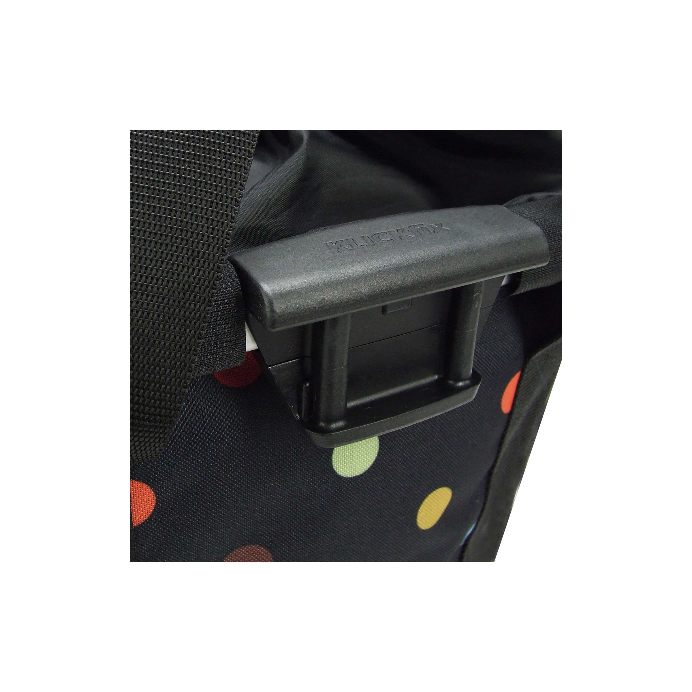 Klickfix - Klickfix Rixen kaul fietsmand reisenthel mand dots